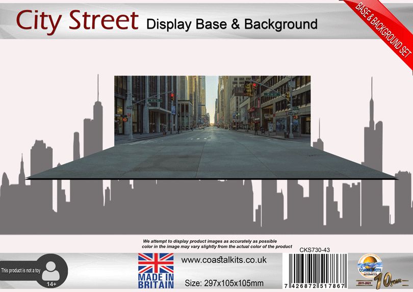 1-43 City Street Base & Background
