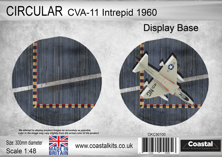 Circular 1:48 CVA11 Intrepid 1960 Carrier Deck