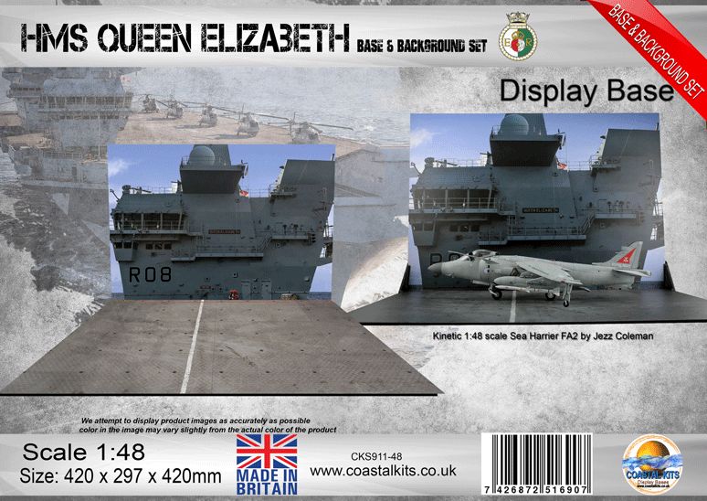 1:48 HMS Queen Elizabeth Base & Background
