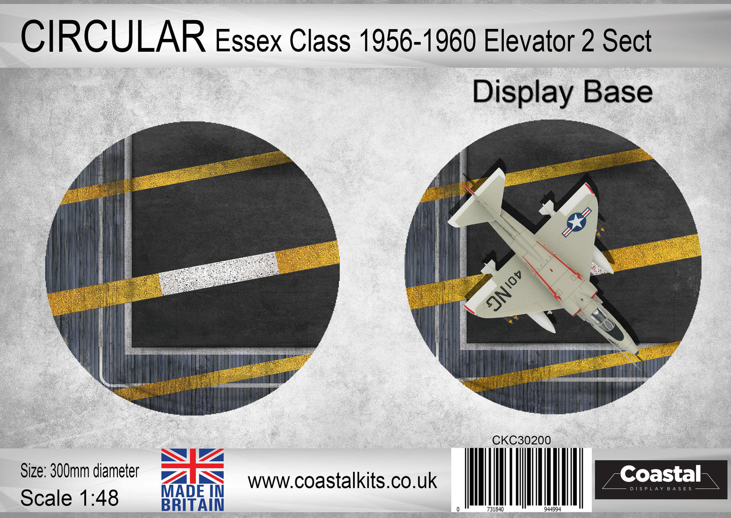 Circular 1:48 Essex Class 1956_1960 Elevator 2 Sect