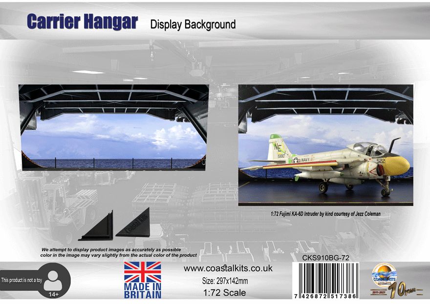 1:72 Carrier Hangar Background