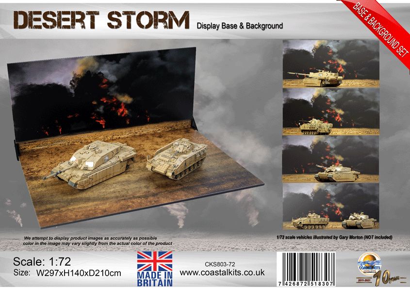 1:72 Desert Storm Base & Background