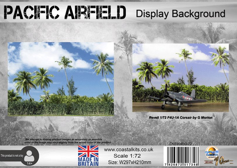 1:72 Pacific Airfield Background