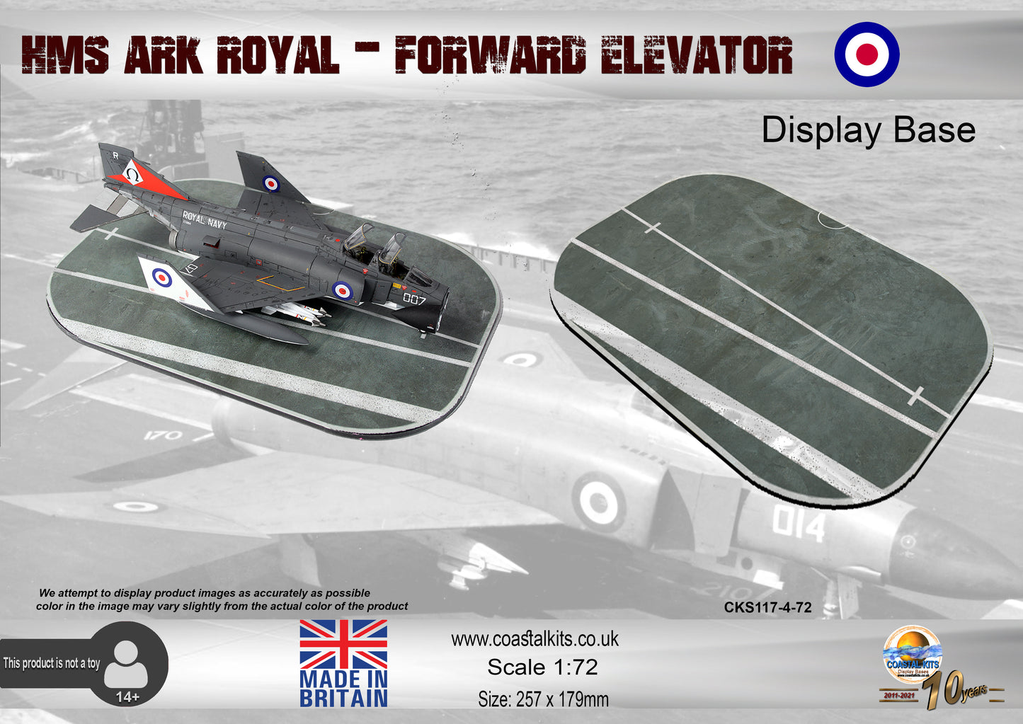 1:72 HMS Ark Royal Elevator