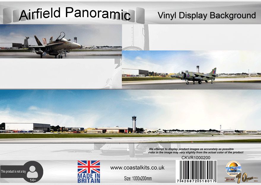 Airfield Panoramic Background (1000x200mm)
