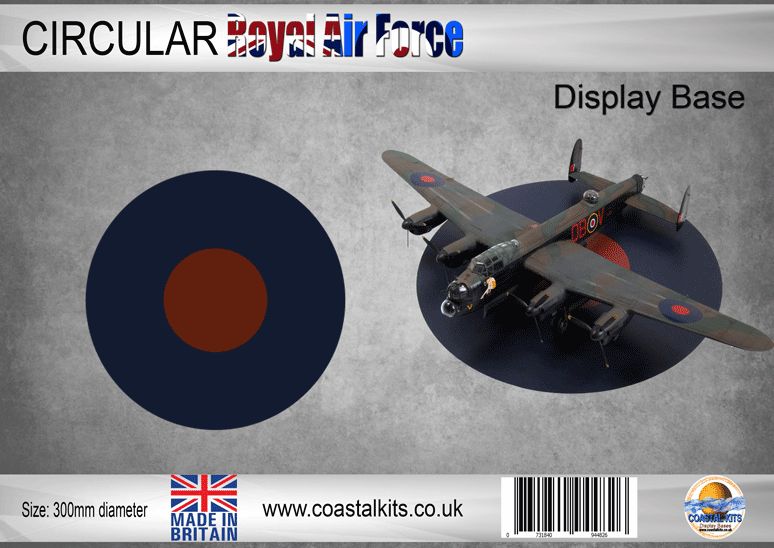 Large Circular Display Base Royal Air Force