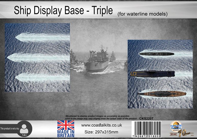 Ship Display Base Triple