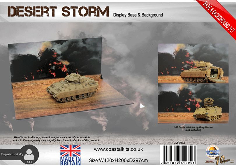 1:35 Desert Storm Base & Background