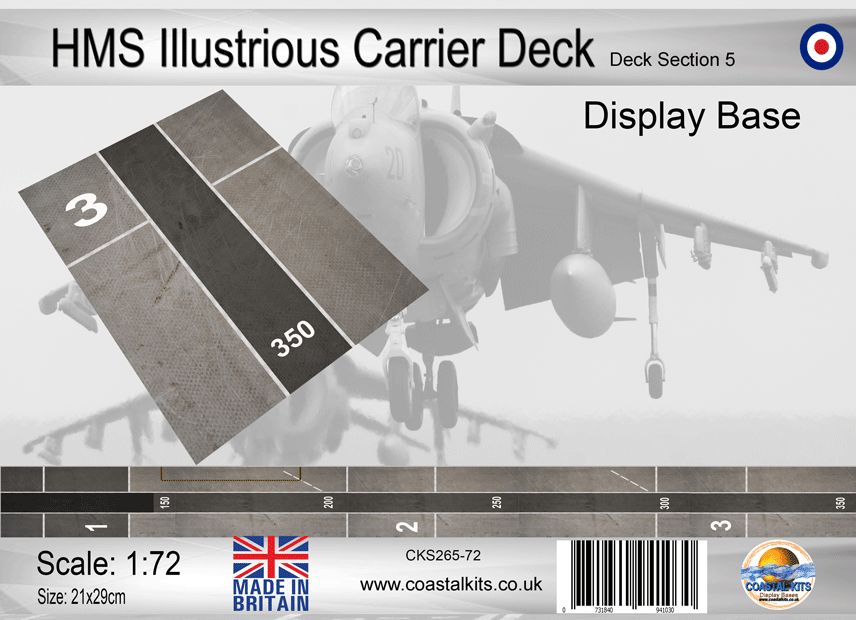 1:72 HMS Illustrious Carrier Deck Set