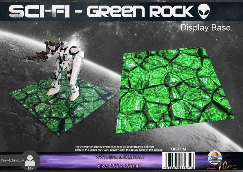 Sci-Fi Green Rock