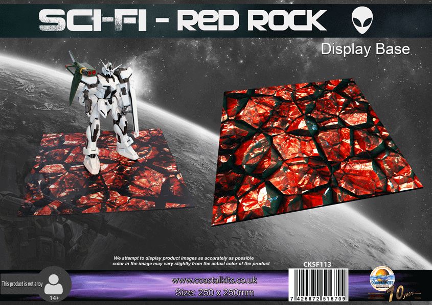 Sci-Fi Red Rock