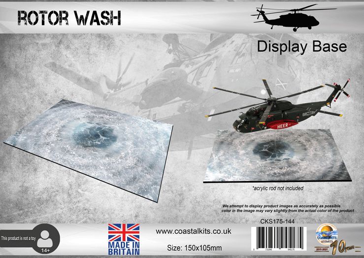 Small Rotor Wash Display Base