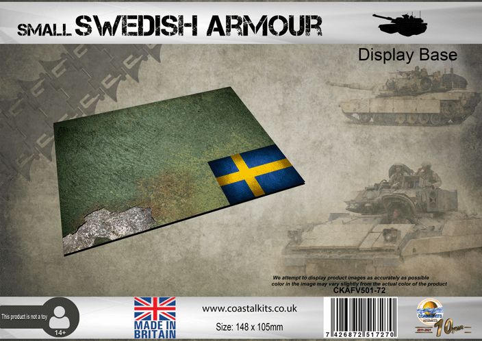Small Swedish Armour Display Base
