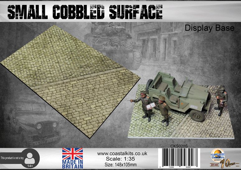 1:35 Small Cobbled Surface 148x105mm
