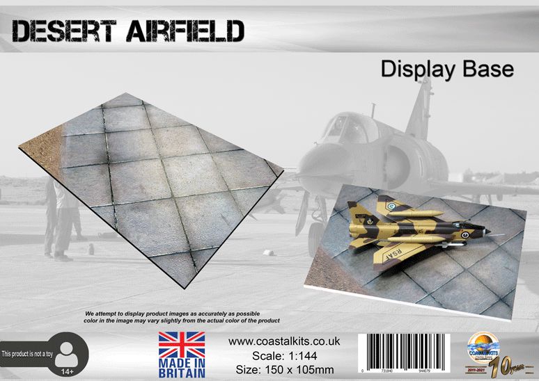 1:144 Desert Airfield 150x105mm