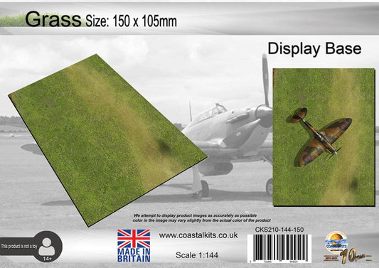 1:144 Grass Display Base 150x105mm