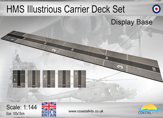 1:144 HMS Illustrious Deck Set