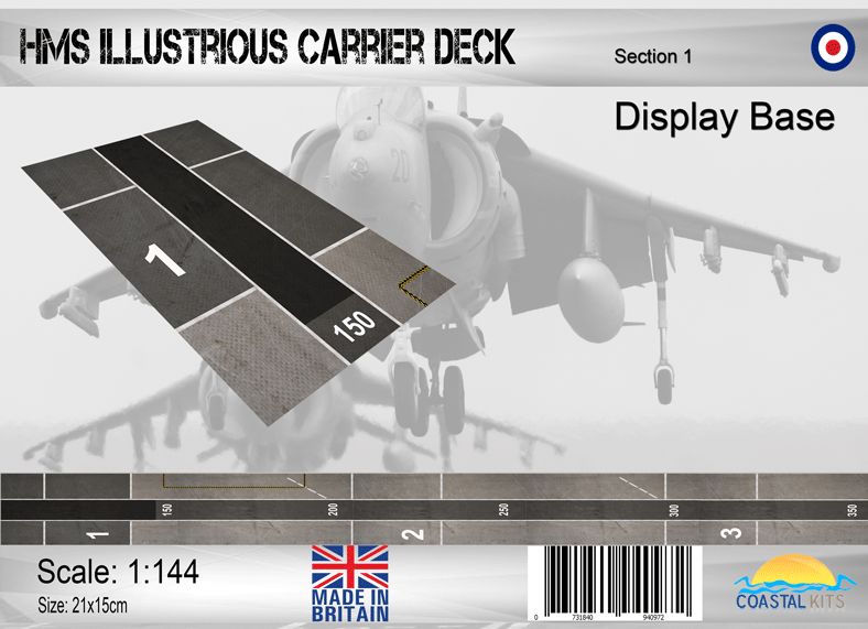 1:144 HMS Illustrious Deck Set