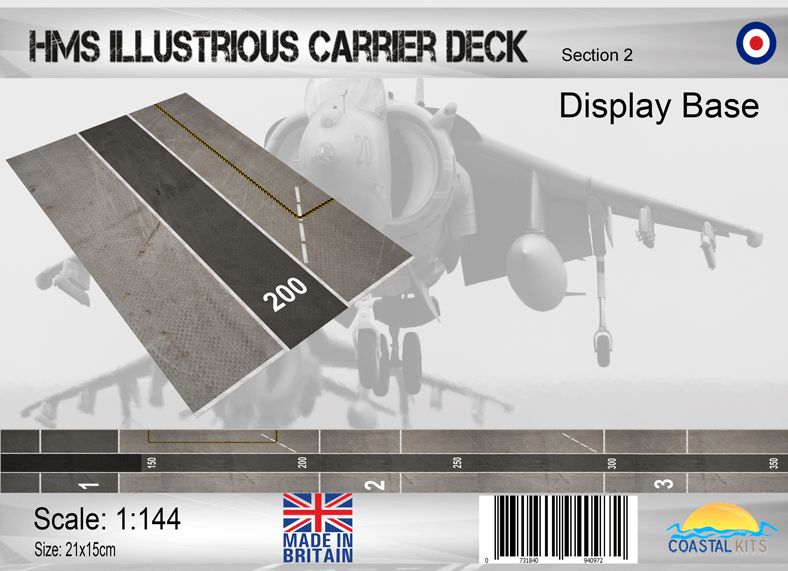 1:144 HMS Illustrious Deck Set