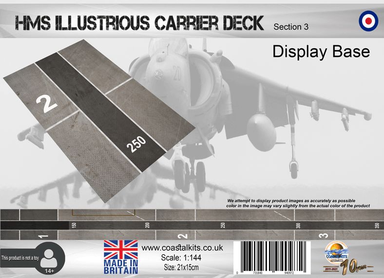 1:144 HMS Illustrious Deck Set