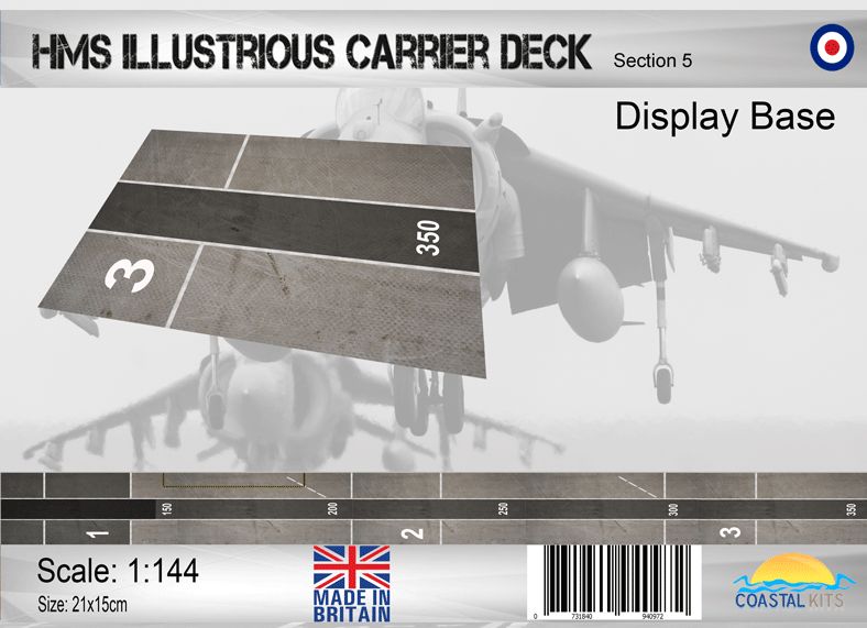 1:144 HMS Illustrious Deck Set