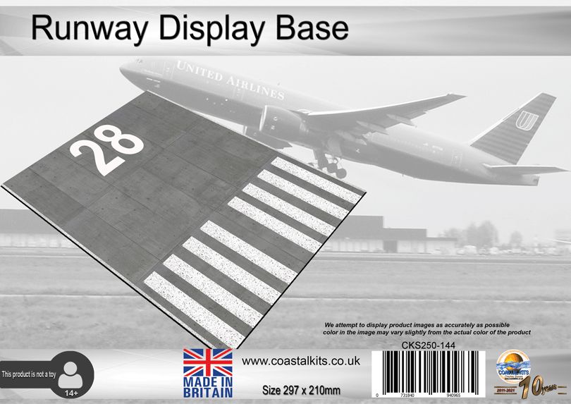 1:144 Runway – Coastal Display Bases