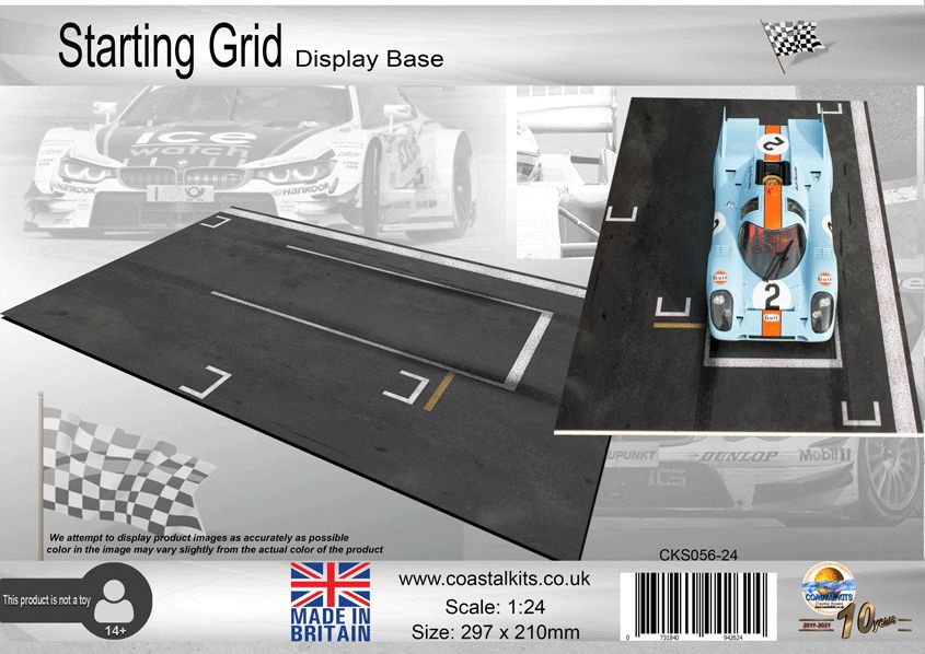 1:24 Starting Grid
