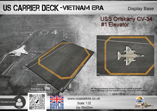 1:32 US Carrier Deck  - Vietnam Era - CV-34