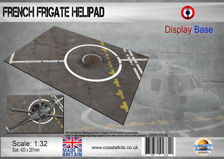 1:32 French Frigate Helipad
