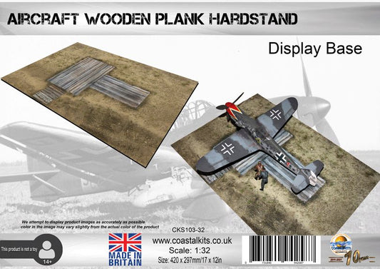 1:32 Wooden Aircraft Standing