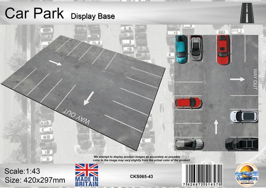1:43 Scale Car Park