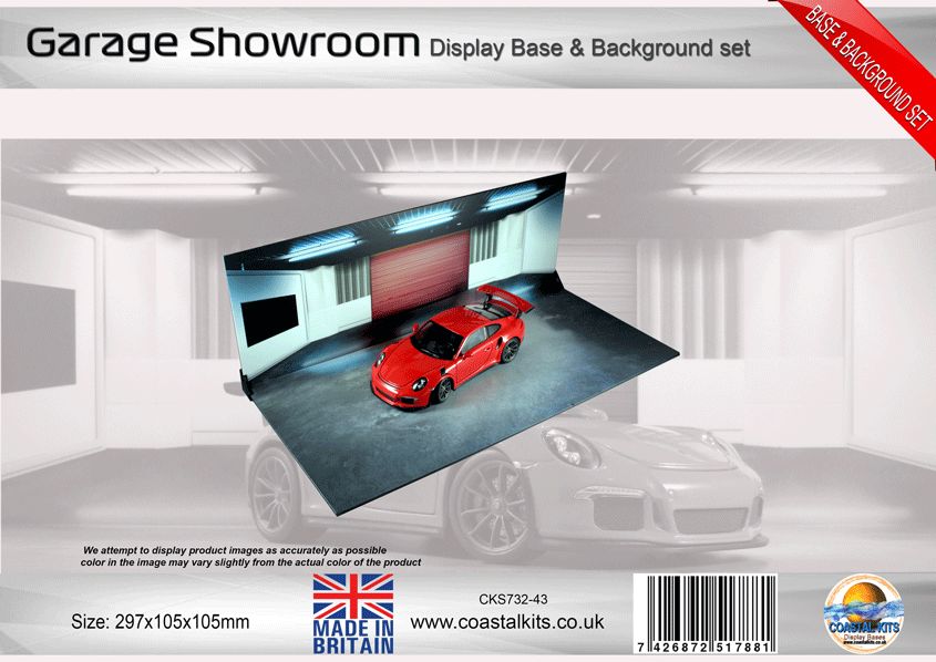 1-43 Car Garage/Showroom  Base &amp; Background