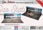 1-43 Gas Station Base &amp; Background
