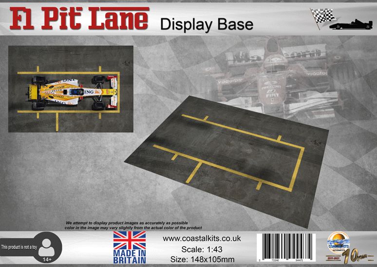 1:43 Pit Lane