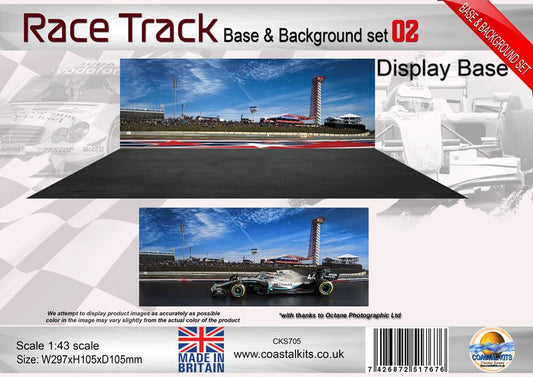 1:43 Race Track Base &amp; Background 02