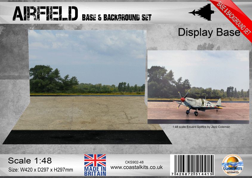 1:48 Airfield Base &amp; Background