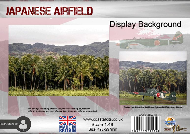1:48 Japanese Airfield Background