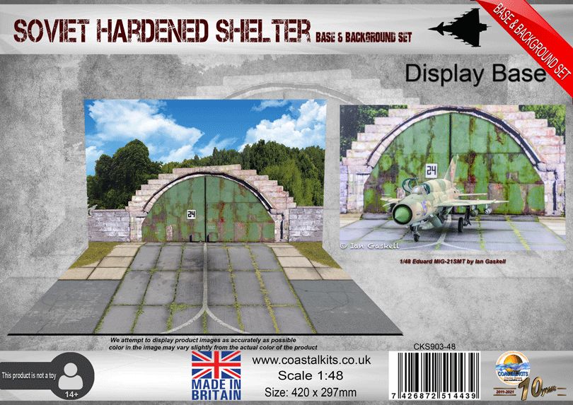 1:48 Soviet Hardened Shelter Base &amp; Background