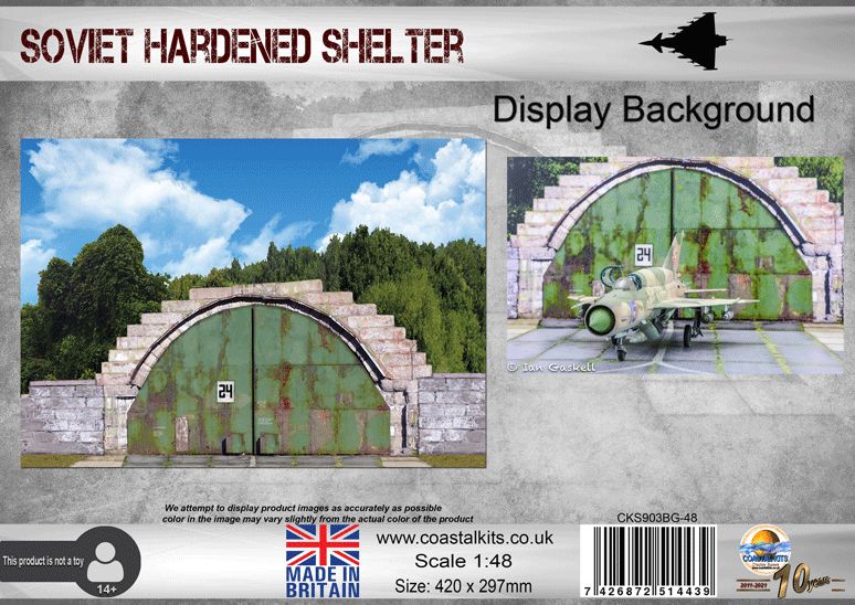 1:48 Soviet Hardened Shelter Background