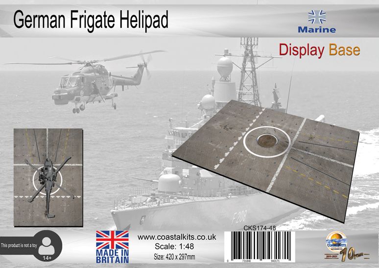 1:48 German Frigate Helipad