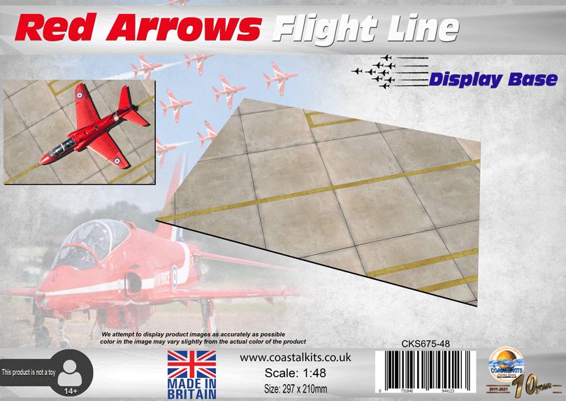 1:48 Red Arrows Flight Line