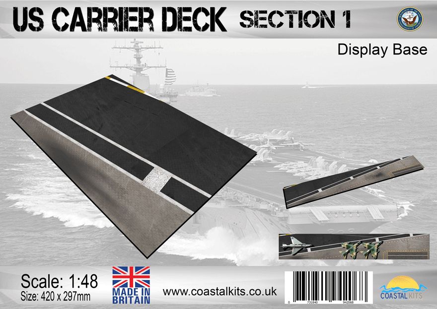 1:48 US Carrier Deck Set
