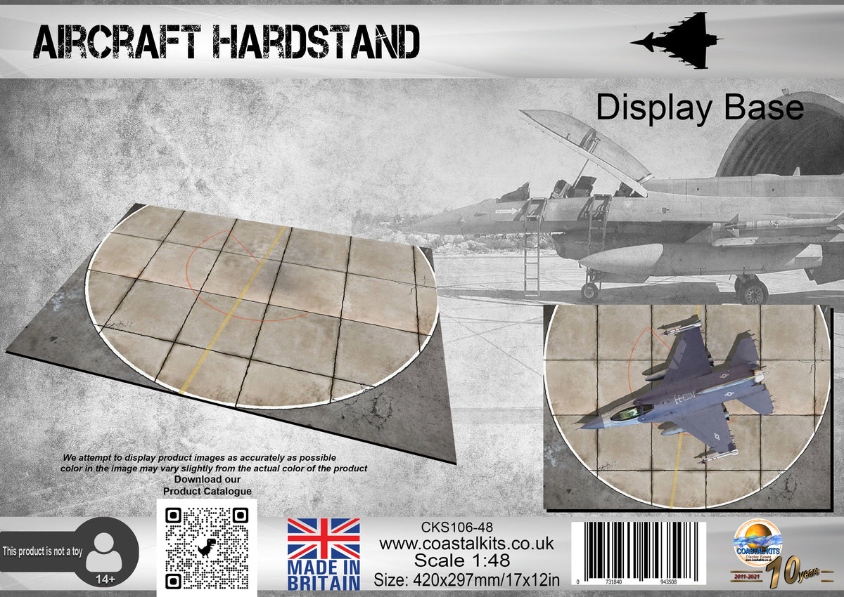 Hardstand Edges 1:48 Aircraft Hardstand – Coastal Display Bases