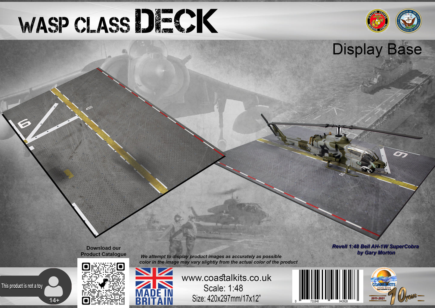 1:48 Wasp Class Deck Display Base