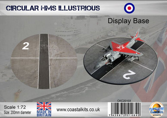 Circular 1:72 HMS Illustrious
