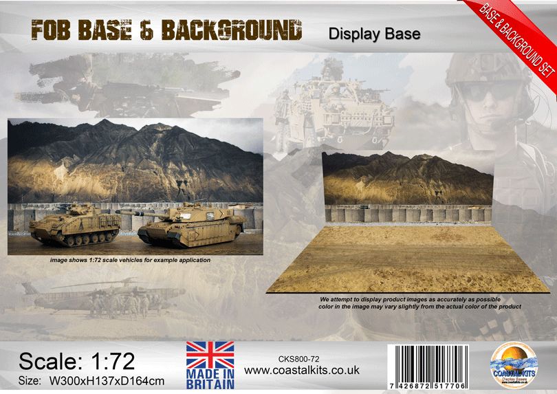 1:72 FOB Base &amp; Background Set