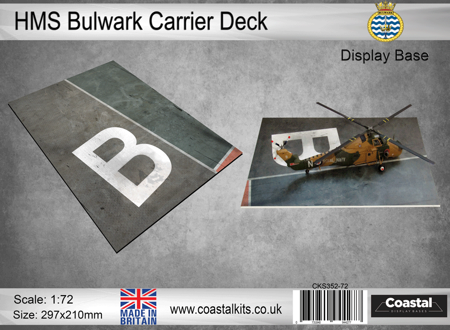 1:72 HMS Bulwark Deck