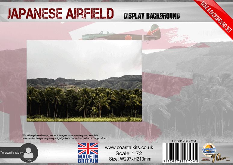 1:72 Japanese Airfield Background
