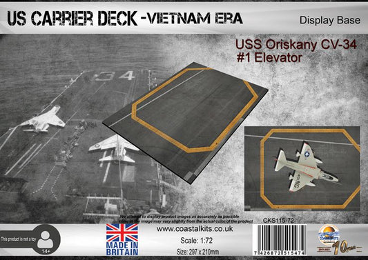 1:72 US Carrier Deck  - Vietnam Era - CV-34
