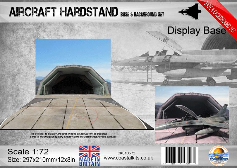 1:72 Aircraft Hardstand with Background